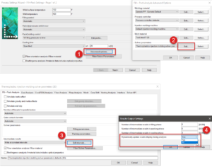 Η δυναμική ενημέρωση του Autodesk Moldflow εμφανίζει αποτελέσματα κατά την επίλυση