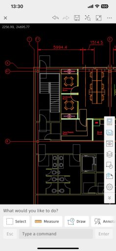 Διασύνδεση για φορητές συσκευές AutoCAD