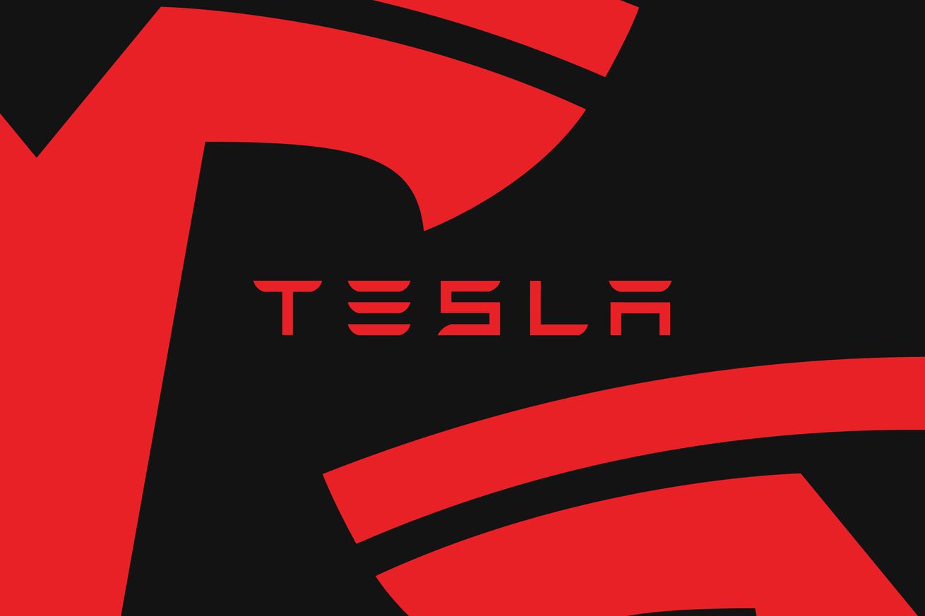 &Lambda;&omicron;&gamma;ό&tau;&upsilon;&pi;&omicron; Tesla &sigma;&epsilon; &kappa;ό&kappa;&kappa;&iota;&nu;&omicron; &sigma;&epsilon; &mu;&alpha;ύ&rho;&omicron; &phi;ό&nu;&tau;&omicron;