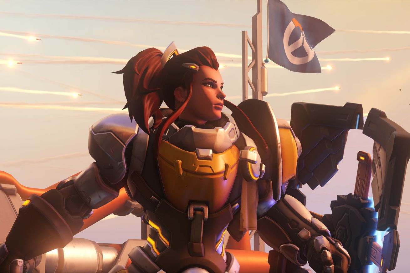 Έ&nu;&alpha; &sigma;&tau;&iota;&gamma;&mu;&iota;ό&tau;&upsilon;&pi;&omicron; &omicron;&theta;ό&nu;&eta;&sigmaf; &tau;&omicron;&upsilon; &chi;&alpha;&rho;&alpha;&kappa;&tau;ή&rho;&alpha; &tau;&omicron;&upsilon; Overwatch Brigitte.