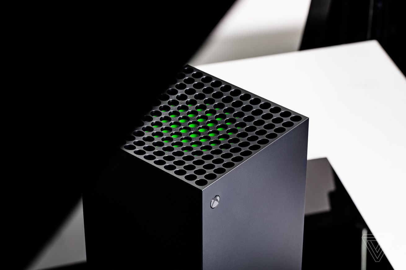 &Epsilon;&iota;&kappa;ό&nu;&alpha; &tau;&omicron;&upsilon; Xbox Series X, &pi;&omicron;&upsilon; &delta;&epsilon;ί&chi;&nu;&epsilon;&iota; &tau;&omicron; &kappa;&omicron;&upsilon;&mu;&pi;ί &lambda;&epsilon;&iota;&tau;&omicron;&upsilon;&rho;&gamma;ί&alpha;&sigmaf; &kappa;&alpha;&iota; &tau;&omicron;&nu; &alpha;&epsilon;&rho;&alpha;&gamma;&omega;&gamma;ό &tau;&omicron;&upsilon;.