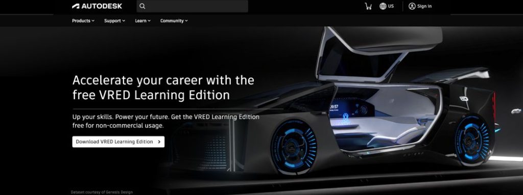 &Mu;ά&theta;&epsilon;&tau;&epsilon; Alias ​​&kappa;&alpha;&iota; VRED &sigma;&tau;&omicron; &sigma;&pi;ί&tau;&iota;: Autodesk Releases Alias ​​and VRED Learning Editions