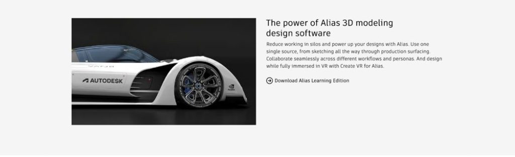 &Mu;ά&theta;&epsilon;&tau;&epsilon; Alias ​​&kappa;&alpha;&iota; VRED &sigma;&tau;&omicron; &sigma;&pi;ί&tau;&iota;: Autodesk Releases Alias ​​and VRED Learning Editions
