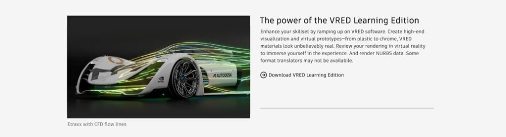&Mu;ά&theta;&epsilon;&tau;&epsilon; Alias ​​&kappa;&alpha;&iota; VRED &sigma;&tau;&omicron; &sigma;&pi;ί&tau;&iota;: Autodesk Releases Alias ​​and VRED Learning Editions