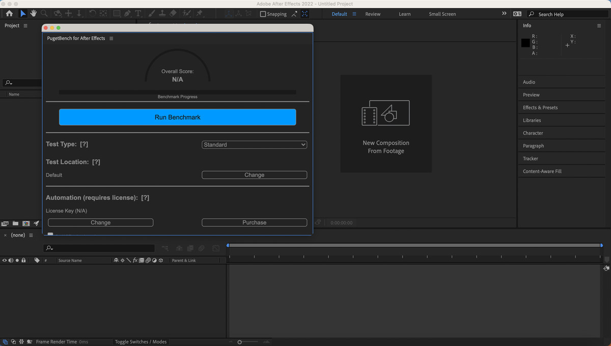 &Pi;ώ&sigmaf; &nu;&alpha; &epsilon;&kappa;&tau;&epsilon;&lambda;έ&sigma;&epsilon;&tau;&epsilon; &tau;&omicron; PugetBench &gamma;&iota;&alpha; After Effects