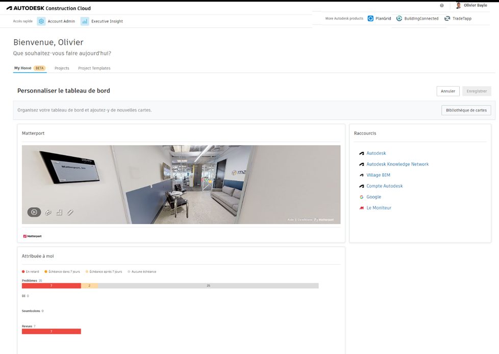&Sigma;&epsilon;&lambda;ί&delta;&alpha; &pi;&rho;&omicron;&omicron;&rho;&iota;&sigma;&mu;&omicron;ύ "My Home" &sigma;&tau;&eta;&nu; &pi;&lambda;&alpha;&tau;&phi;ό&rho;&mu;&alpha; Autodesk Construction Cloud Platform