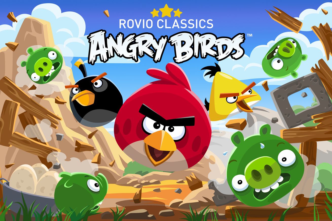 Διαφημιστική τέχνη για το Rovio Classics: Angry Birds.