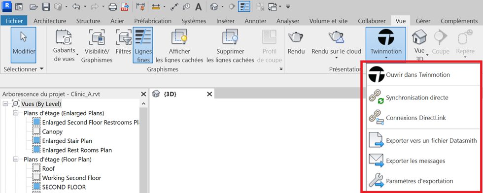 &Tau;&omicron; &pi;&rho;ό&sigma;&theta;&epsilon;&tau;&omicron; "Twinmotion for Revit".