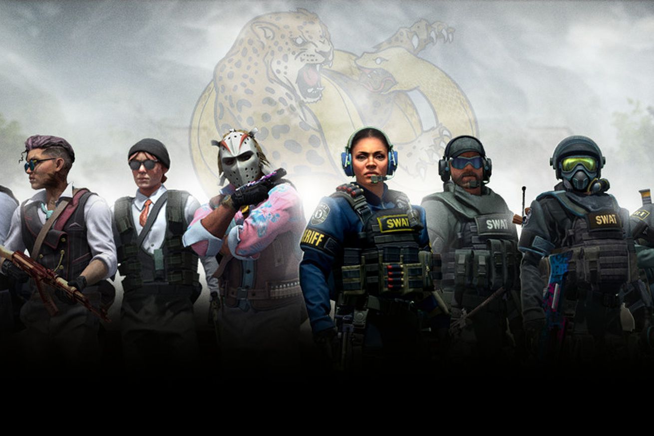 Μια εικόνα που δείχνει πράκτορες CS:GO