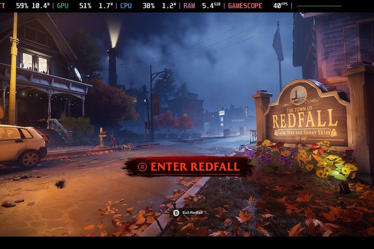 Το Redfall μπορεί να παίξει στο Steam Deck — με τις σωστές ρυθμίσεις