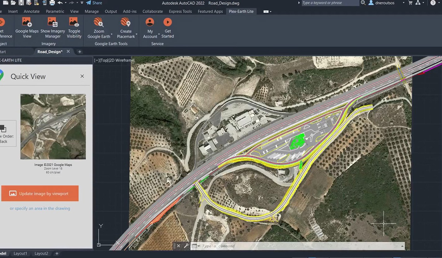 Plex-Earth Lite AutoCAD