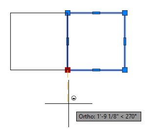 Εντολή καθρέφτη Space Bar AutoCAD