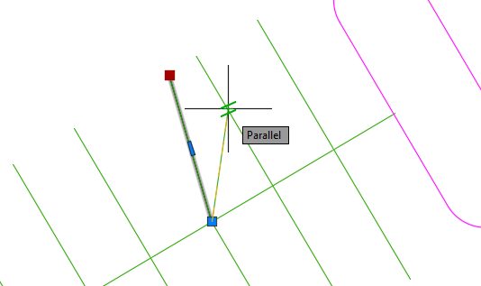 Αποκτήστε AutoCAD παράλληλης γραμμής