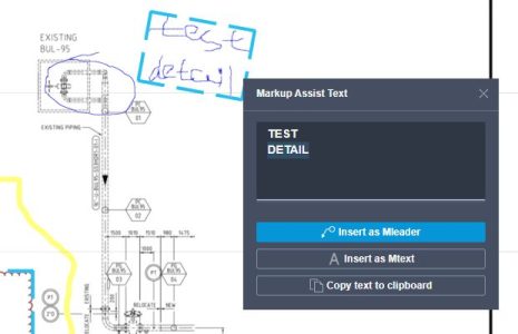 Markup Assist Τι νέο υπάρχει AutoCAD 2023