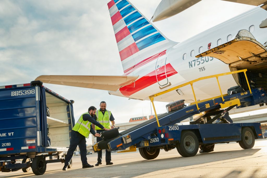 αεροπλάνο της American Airlines