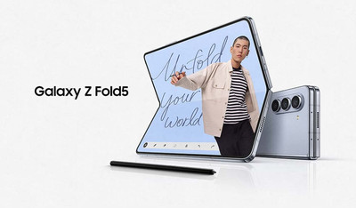 The Galaxy Z Fold 5. 