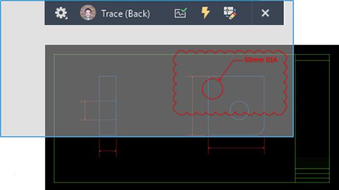 AutoCAD for Mac 2024 Trace
