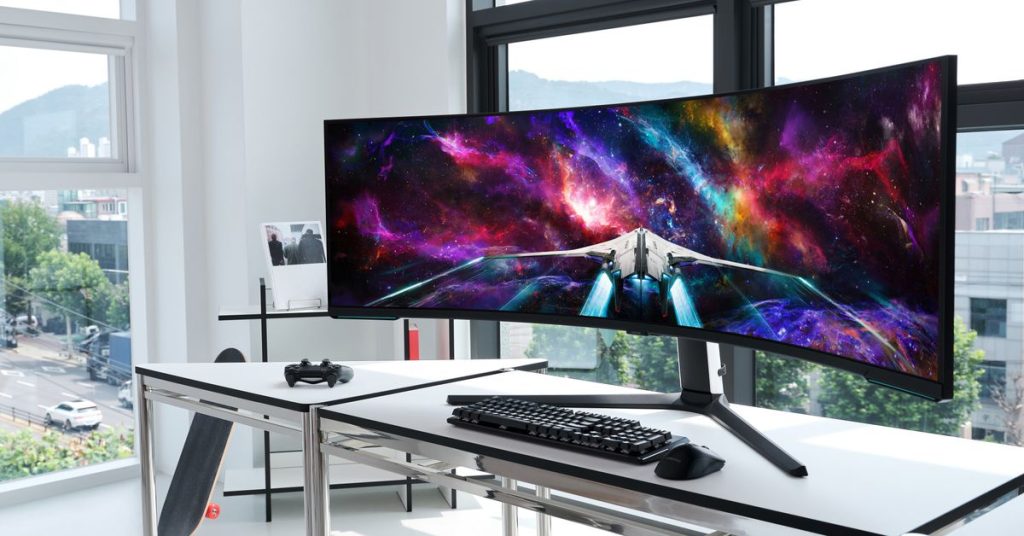 1692790748 Samsungs 57 inch ‘Dual UHD gaming monitor gets a price and