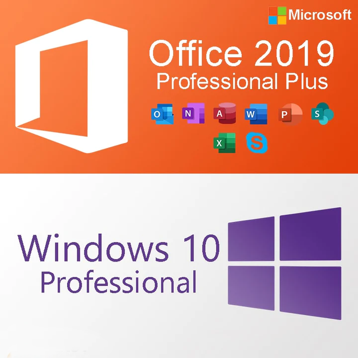 Windows 10 Pro & Office Pro Plus 2019 Windows 10 Pro & Office Pro Plus 2019