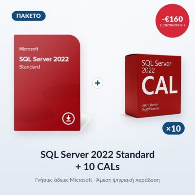 SQL Server 2022 Standard & 10 CALs