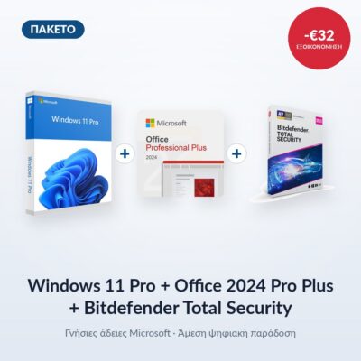 Windows 11 Pro & Office Pro Plus 2024 & Bitdefender Total Security