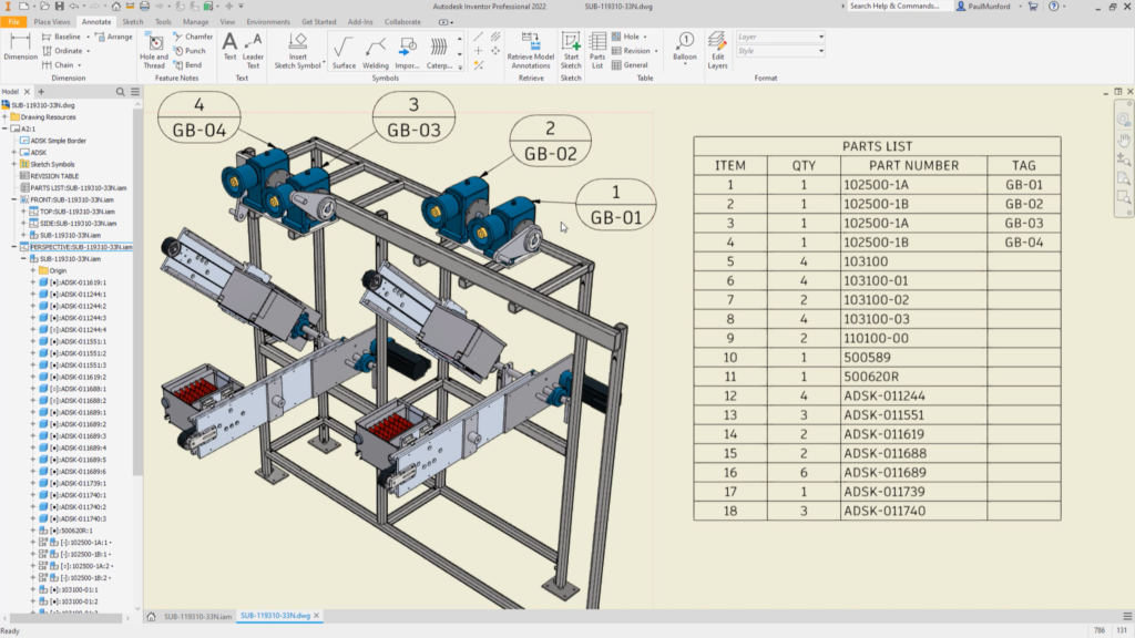 Οι ιδιότητες παρουσίας στο Autodesk Inventor 2022 επιτρέπουν την προσθήκη ή την παράκαμψη προσαρμοσμένων δεδομένων iProperty για μεμονωμένα στοιχεία 