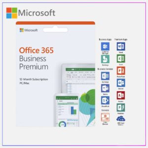 Microsoft Office 365 Business Premium 1 year Subscription 1