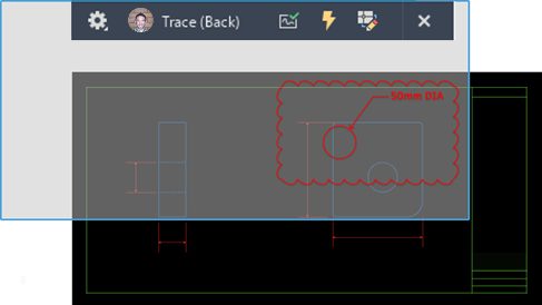 AutoCAD &gamma;&iota;&alpha; Mac 2024 Trace