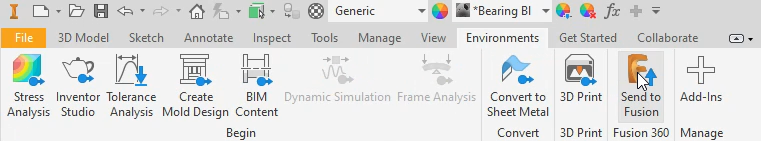 Autodesk Inventor 2022: Αποστολή στο Fusion 360