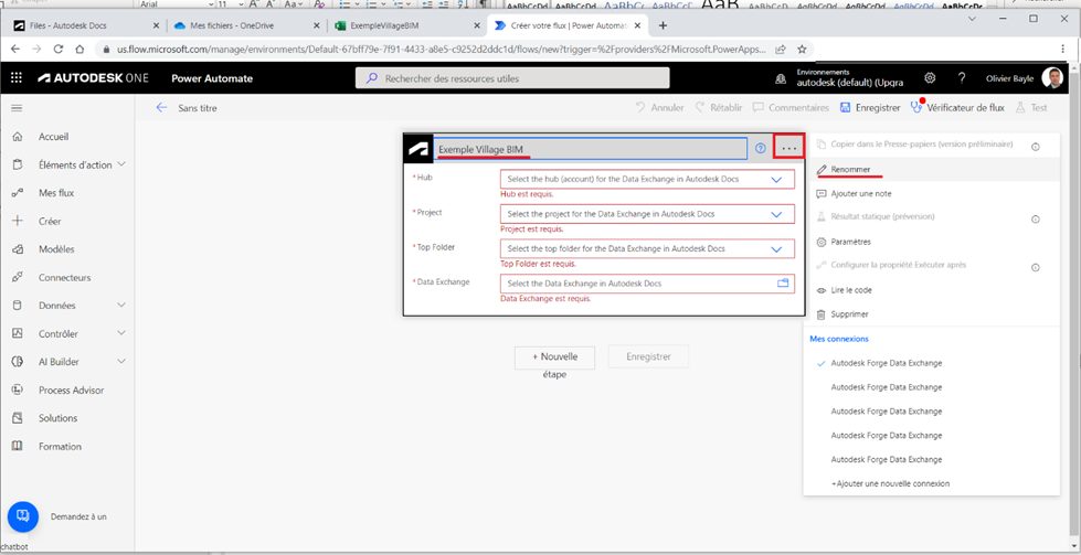 Autodesk Revit &ndash; &gamma;&iota;&alpha; &pi;&alpha;&rho;ά&delta;&epsilon;&iota;&gamma;&mu;&alpha; &tau;&omicron; Microsoft Power Automate