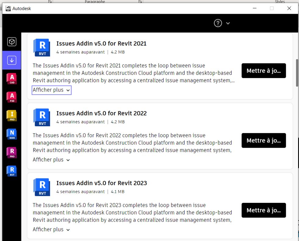 Autodesk Revit 2021 / 2022 / 2023 – Θέματα έκδοσης πρόσθετου Revit v5.0