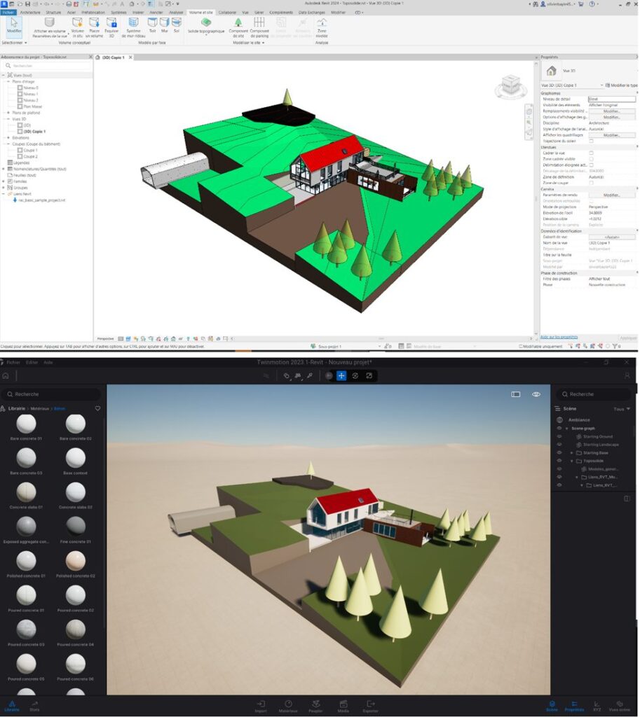 Autodesk Revit 2024 – Αυτόματος συγχρονισμός και το νέο Twinmotion V2023.1 For Revit