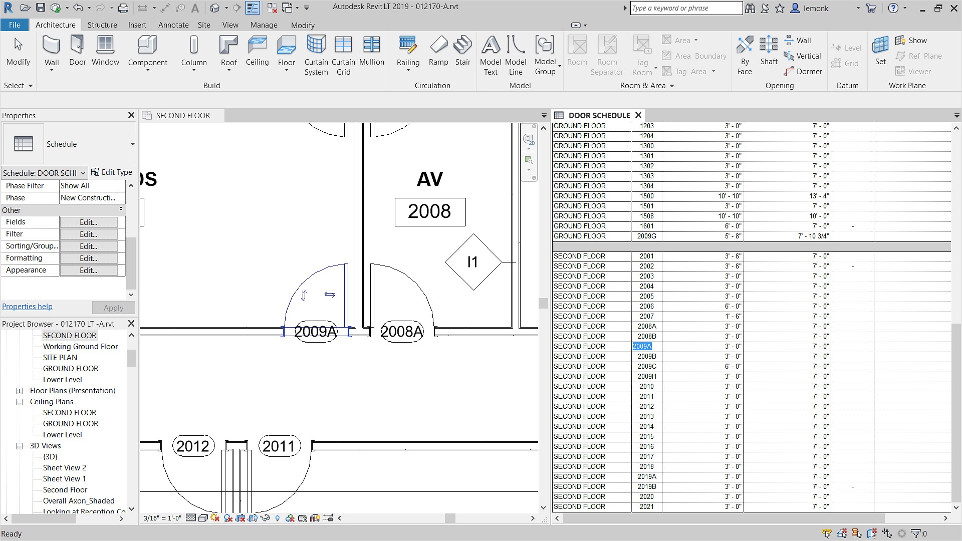 Autodesk Revit: Αξιοποίηση Υπολογισμένων Παραμέτρων με Ειδικούς Χαρακτήρες στα Χρονοδιαγράμματα