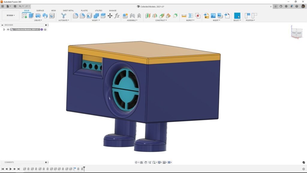 &Mu;&omicron;&nu;&tau;έ&lambda;&omicron; Fusion 360 &pi;&epsilon;&rho;&iota;&beta;&lambda;ή&mu;&alpha;&tau;&omicron;&sigmaf; &alpha;&iota;&sigma;&theta;&eta;&tau;ή&rho;&alpha; &pi;&omicron;&iota;ό&tau;&eta;&tau;&alpha;&sigmaf; &alpha;έ&rho;&alpha; &mu;&epsilon; &pi;ό&delta;&iota;&alpha;