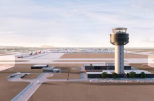 Jorge Chav&eacute;z Airport City, έ&nu;&alpha; έ&rho;&gamma;&omicron; &delta;&iota;&epsilon;&theta;&nu;&omicron;ύ&sigmaf; &epsilon;&mu;&beta;έ&lambda;&epsilon;&iota;&alpha;&sigmaf;