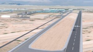 Jorge Chav&eacute;z Airport City, έ&nu;&alpha; έ&rho;&gamma;&omicron; &delta;&iota;&epsilon;&theta;&nu;&omicron;ύ&sigmaf; &epsilon;&mu;&beta;έ&lambda;&epsilon;&iota;&alpha;&sigmaf;