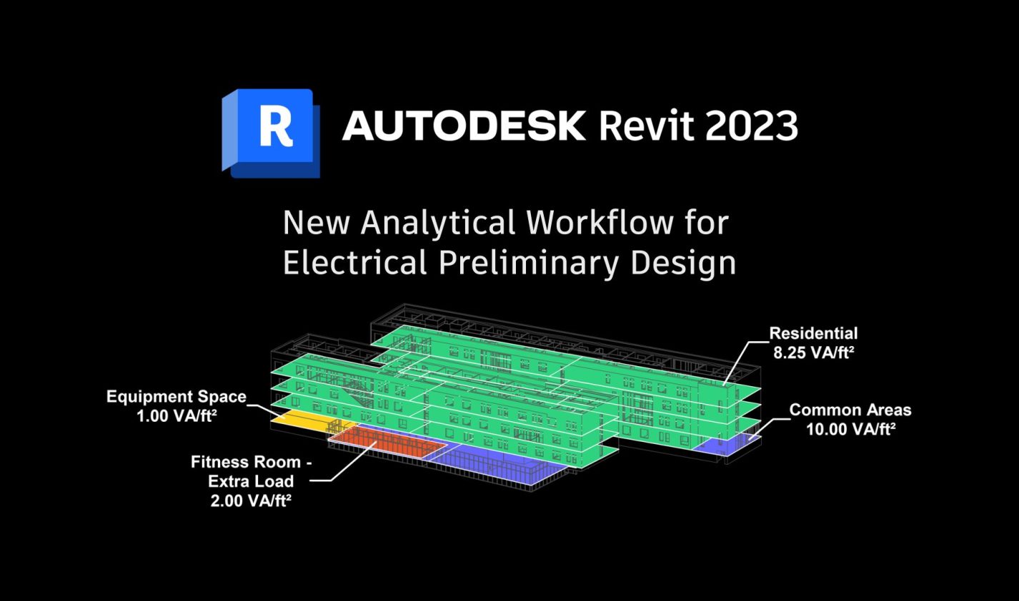 Revit 2023: New Analytical Workflow for Electrical Conceptual Design - Revit