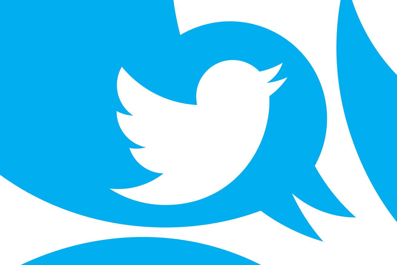 Μια απεικόνιση του λογότυπου Twitter