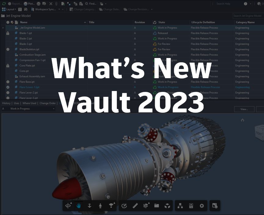 Ανακαλύψτε τι νέο υπάρχει στο Autodesk Vault 2023 Under