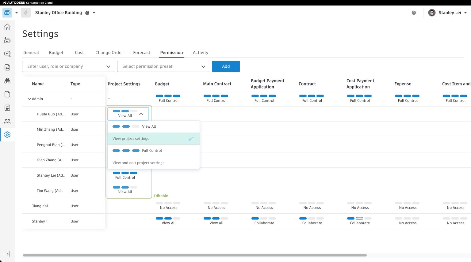 Διαχείριση κόστους BIM 360 – Μάιος 2023 – Σημειώσεις έκδοσης BIM 360