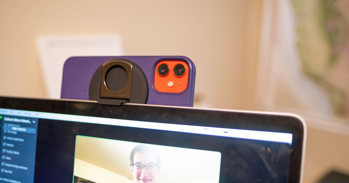 Η βάση στήριξης κάμερας MagSafe Continuity της Belkin είναι μια εύκολη αναβάθμιση της κάμερας web