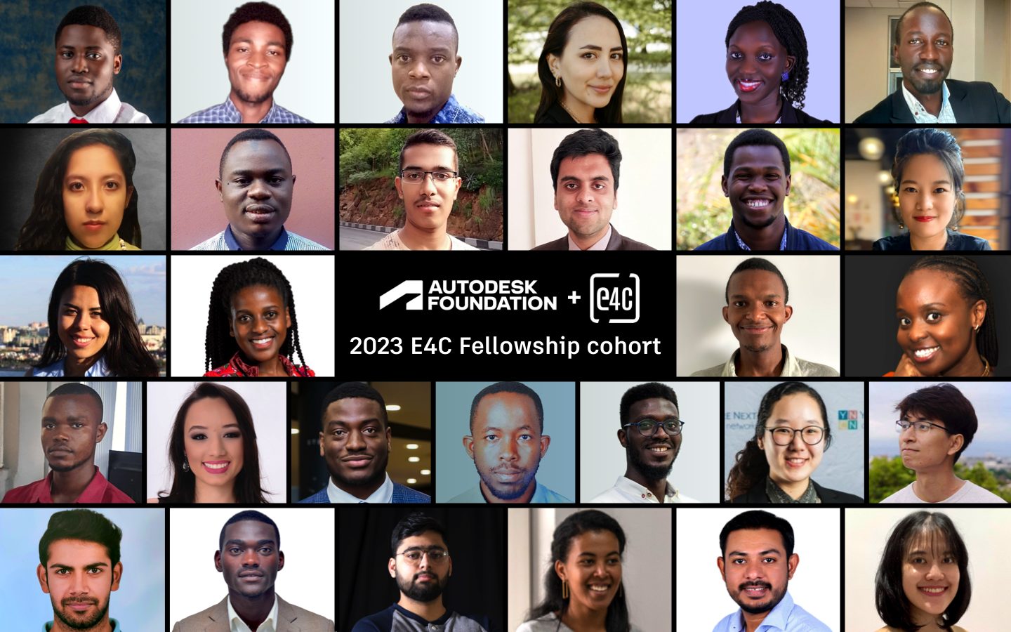 Καλωσορίζοντας το 2023 E4C Fellows – Autodesk Foundation