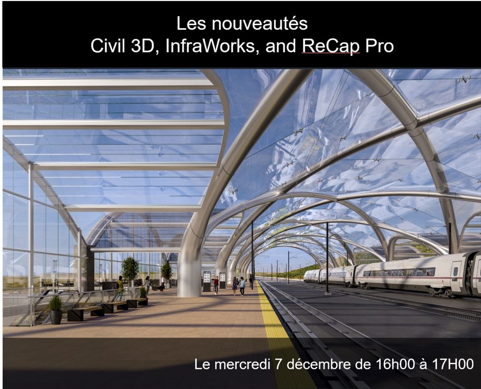 Webinaire Autodesk Τα νέα Civil 3D InfraWorks και ReCap Pro