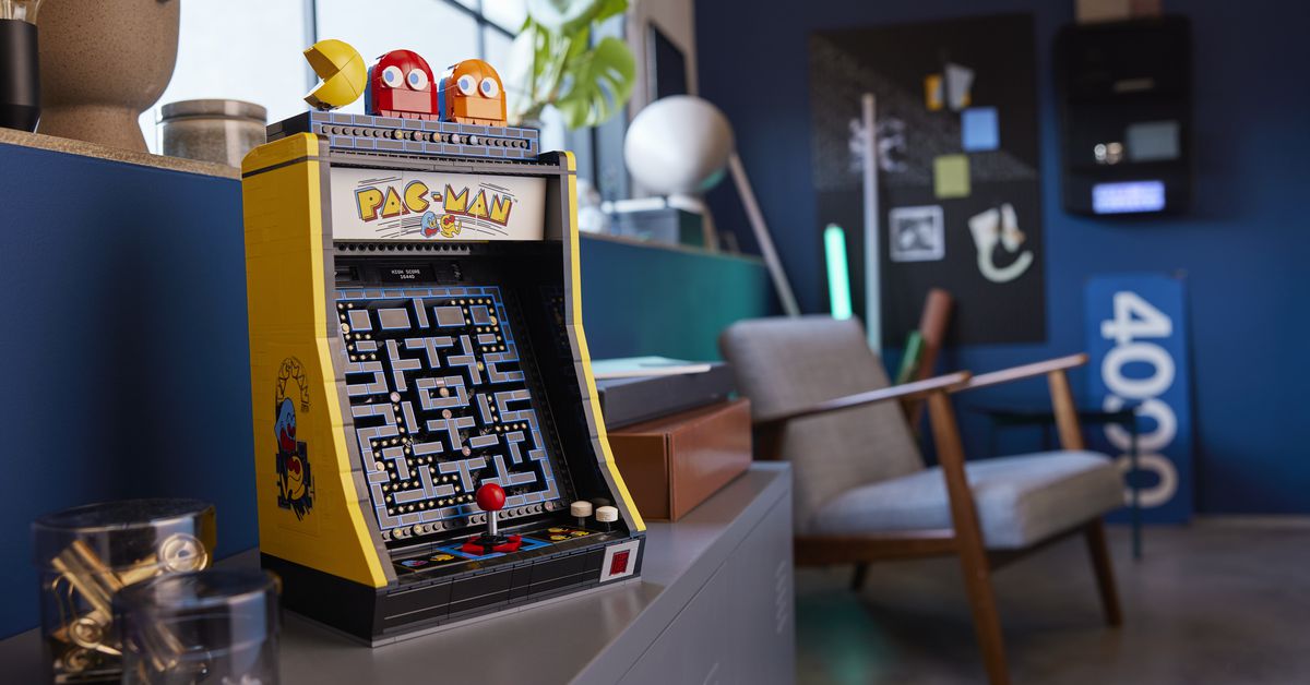 Το Pac-Man είναι το πιο πρόσφατο κλασικό βιντεοπαιχνίδι που αναπαράγεται με αγάπη στο Lego