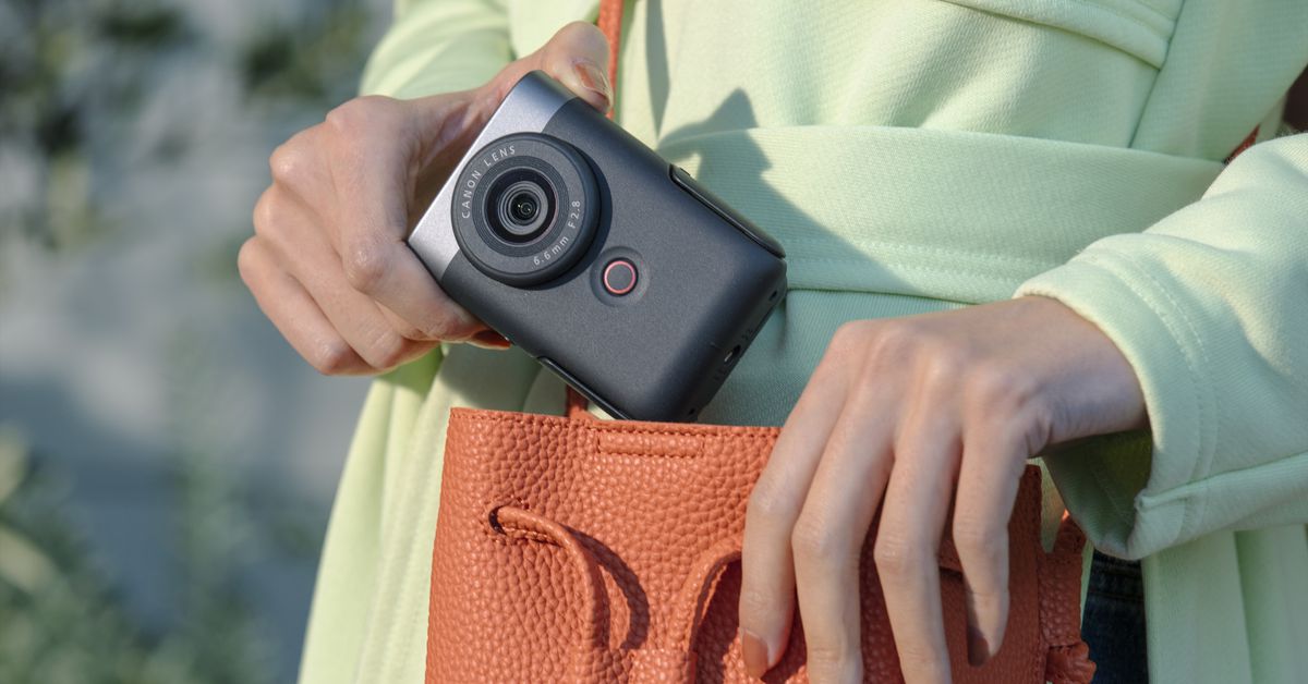 Το PowerShot V10 της Canon είναι μια επιστροφή κλήσης με επίκεντρο το vlogging σε παλιές κάμερες Flip Video